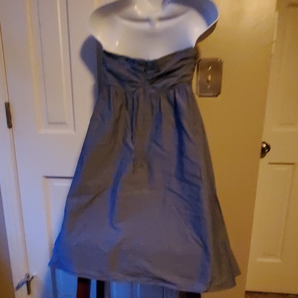 J. Crew strapless ruffled dress, size 2 - Picture 4 of 8